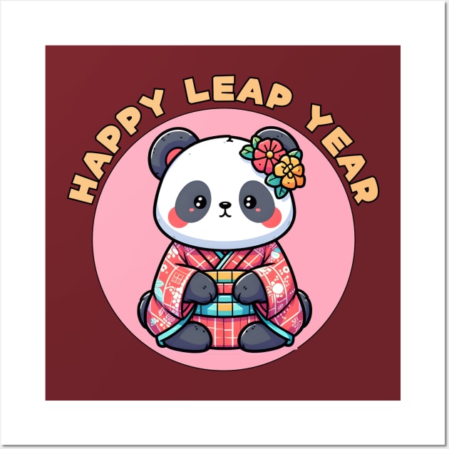 Leap year panda Wall Art by Japanese Fever